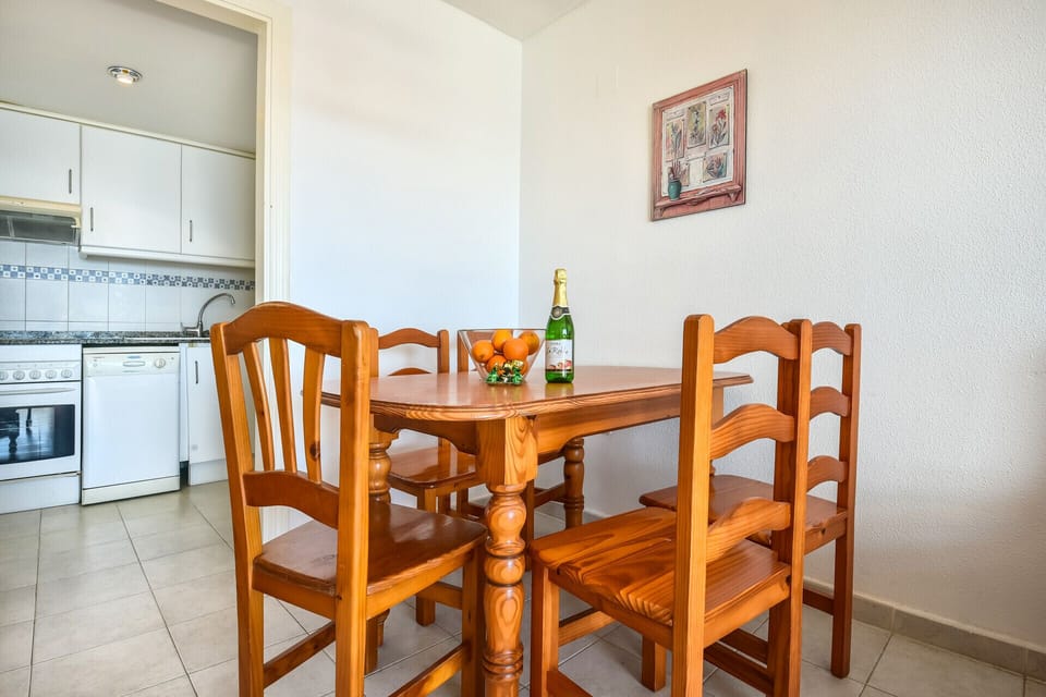 Table at the Apolo XVI Building near La Fossa