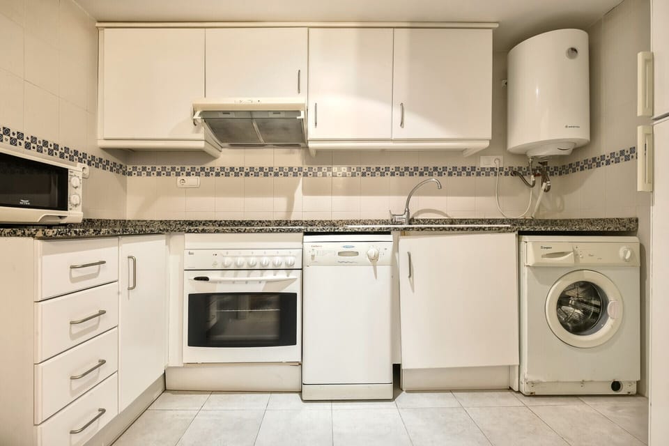 Kitchen in the Apolo XVI Building near La Fossa