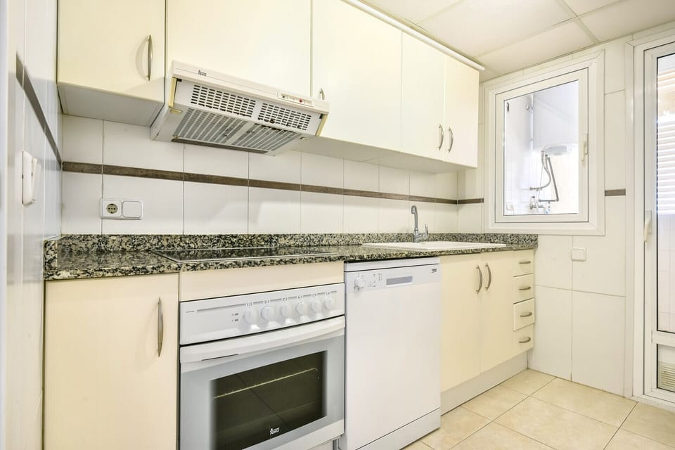 Kitchen in the Apolo XVII building in La Fossa