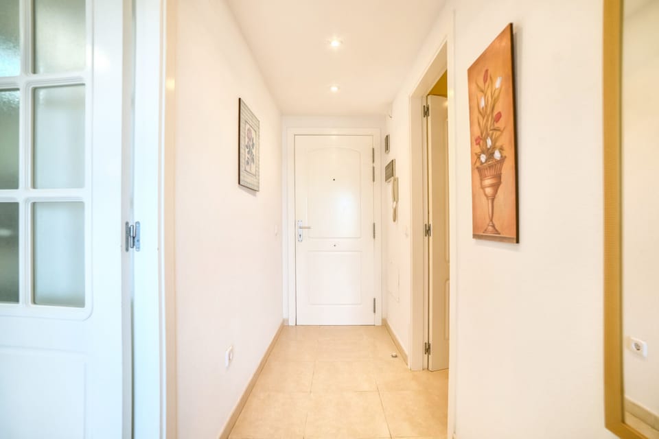 Corridor of the Apolo XVII Building on La Fossa beach