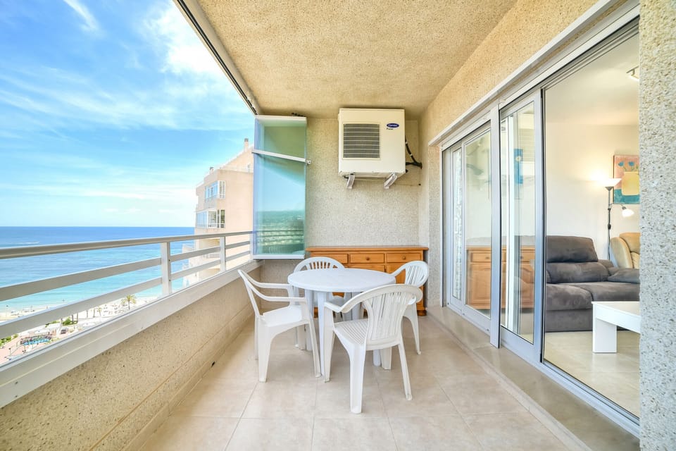 Balcony of the Apolo XVII Building on La Fossa beach