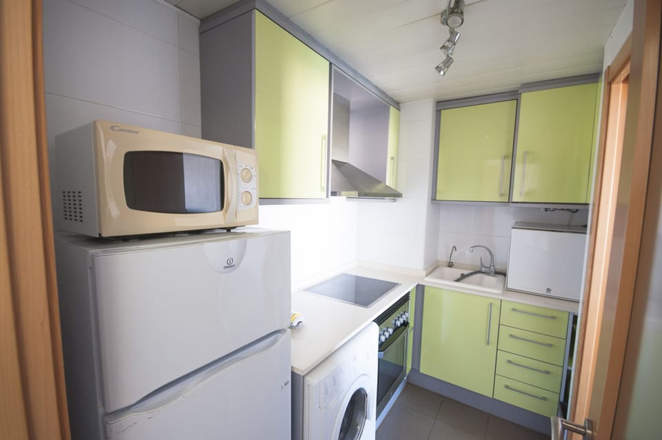 Kitchen of the Borumbot apartment in the centre of Calpe