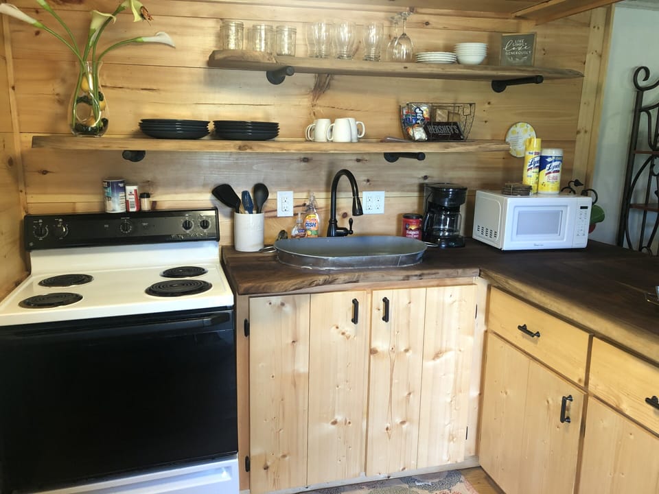Stocked kitchen