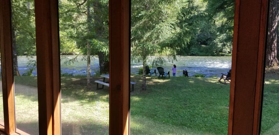 lookout out the porch 