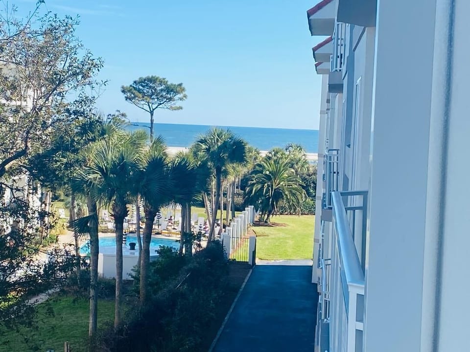 Ocean view from the balcony