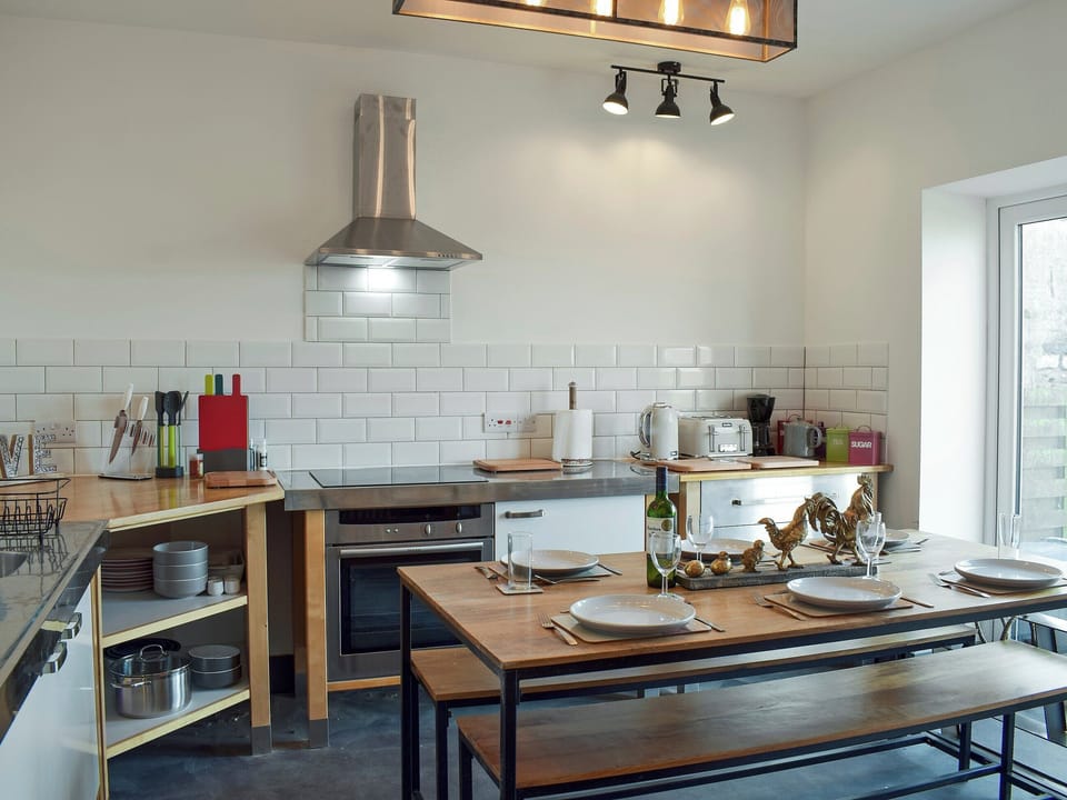 Thoughtfully renovated kitchen/dining room | Saltlife Cottage, Port William