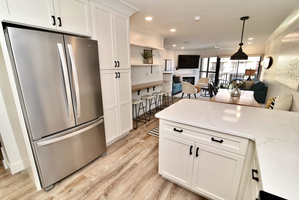 Full pantry for guests groceries