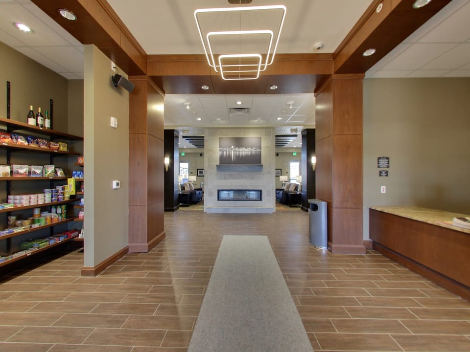 Purchase a snack at the on-site pantry.