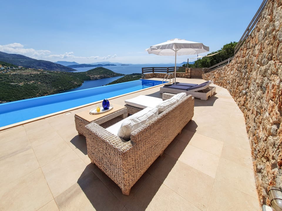 Infinity swimming pool
