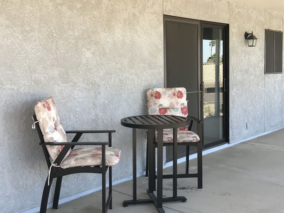 Patio bistro set