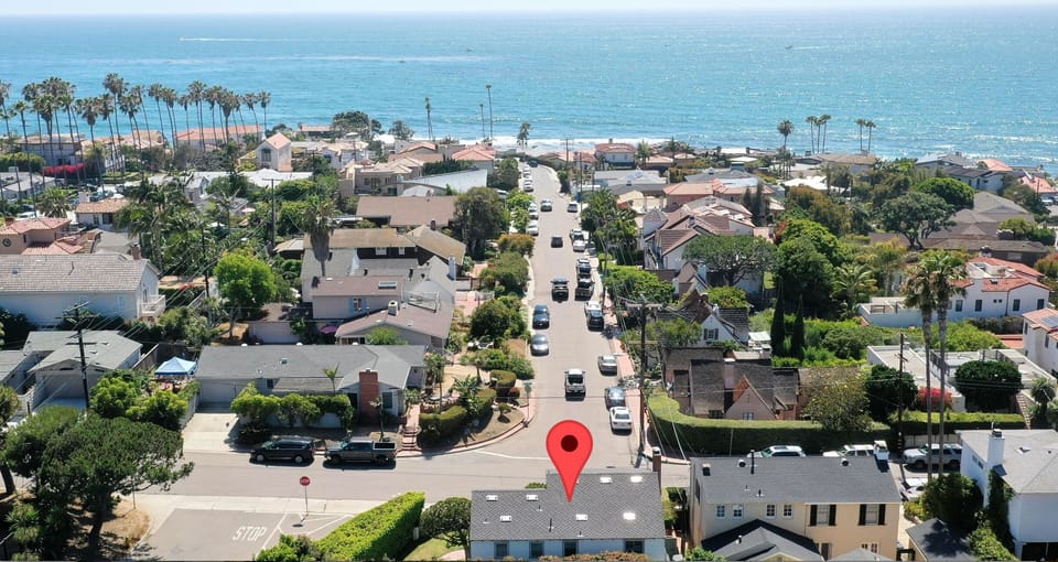 located near Windensea and Marine street beach. beach access at end of the road.