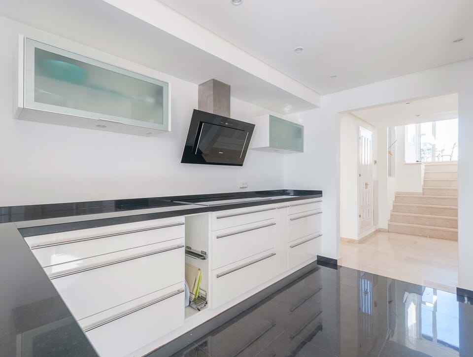 21st century kitchen at Castiglione holiday home