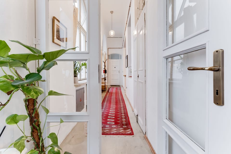 Breath the history of Old Prague in unique 2BDR apartment with two bathrooms.