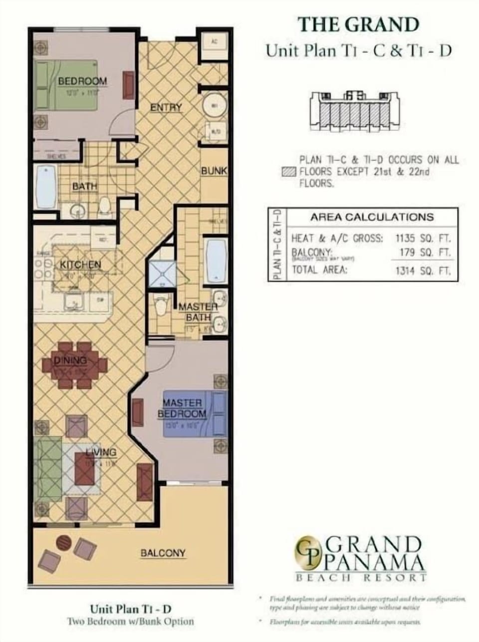 Sample floor plan