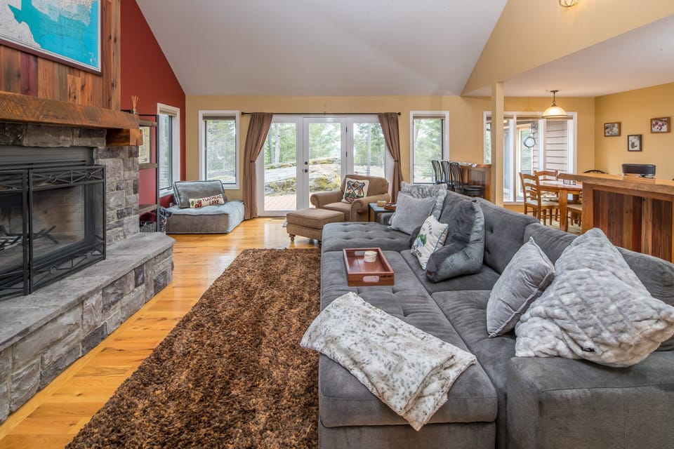 Cozy up by the fire | Main Level