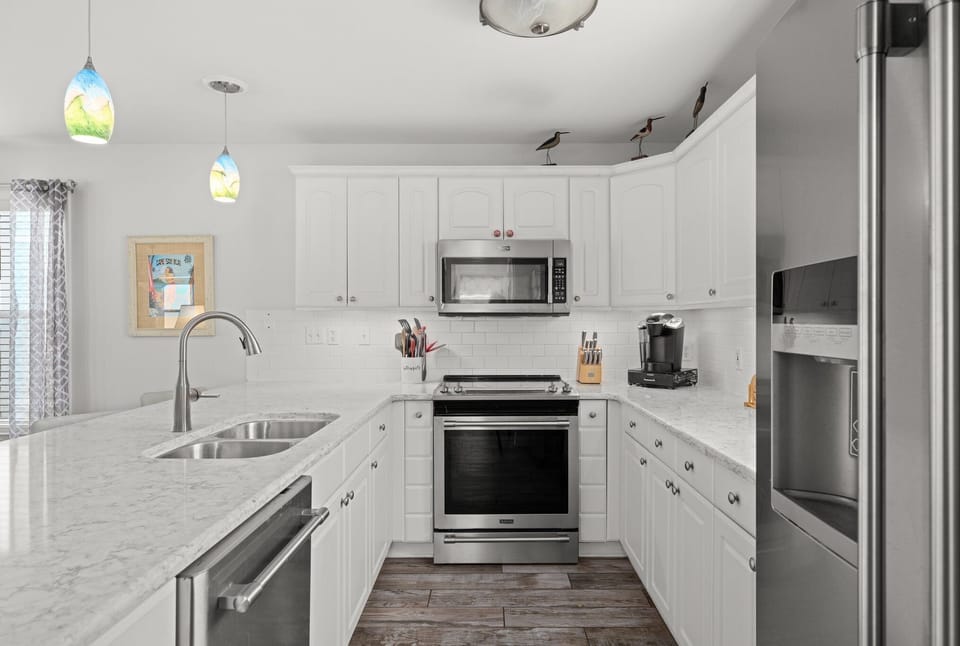 KITCHEN STOCKED FOR COOKING