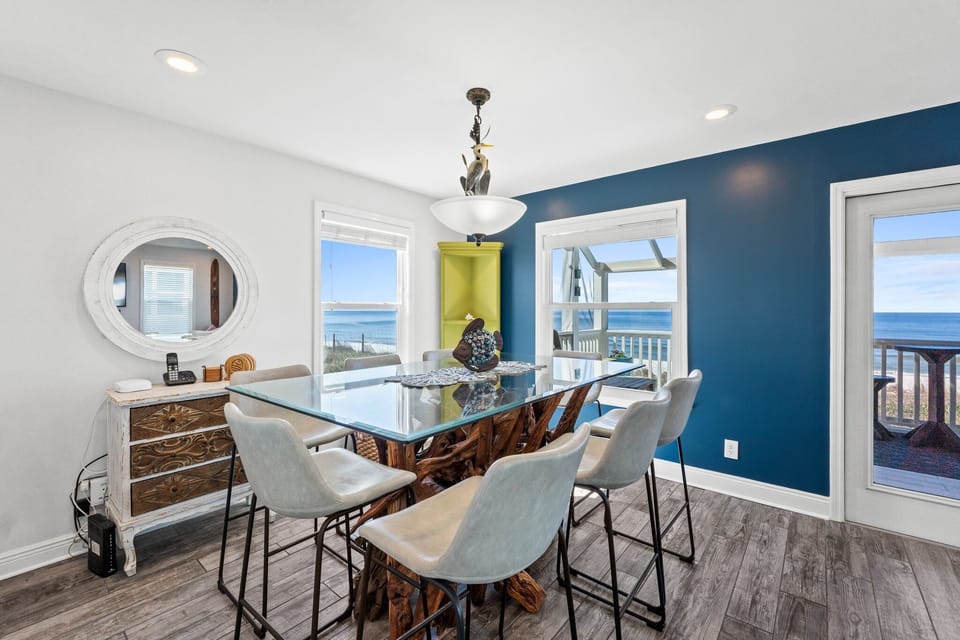 DINING ROOM SEATS 8