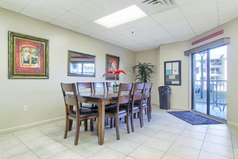 game room/card room. chat room for 5105 guests on ground floor of building