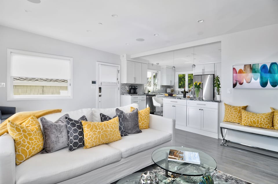 Living Room is Spacious and Comfortable