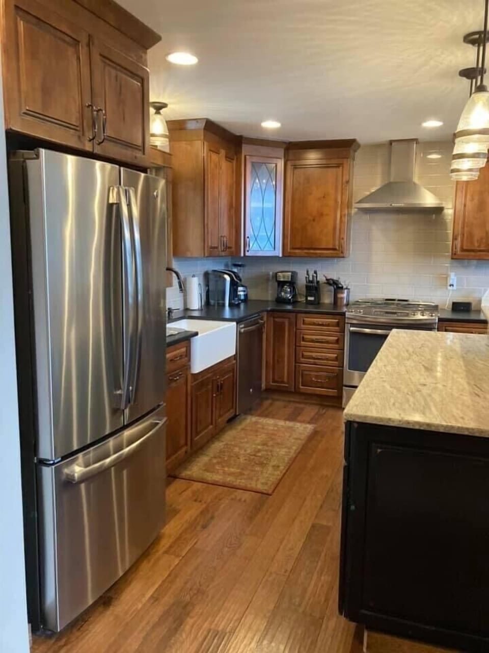 Well stocked kitchen 
