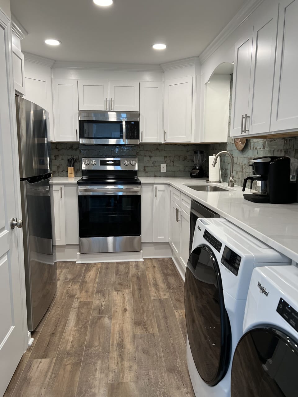 Fully renovated kitchen with new appliances