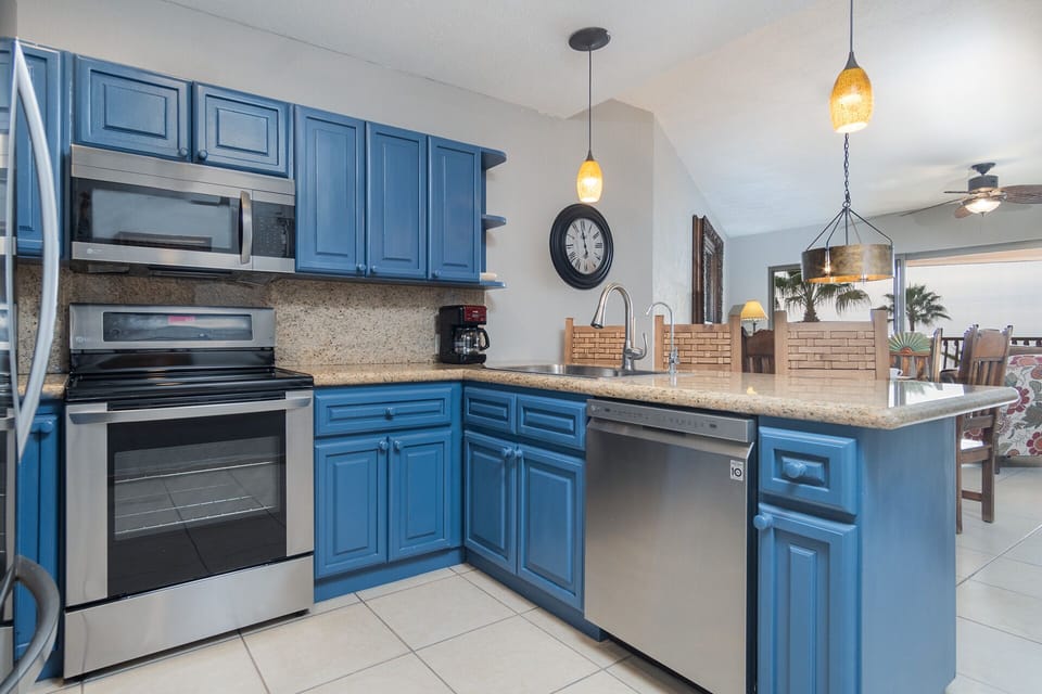 spacious kitchen