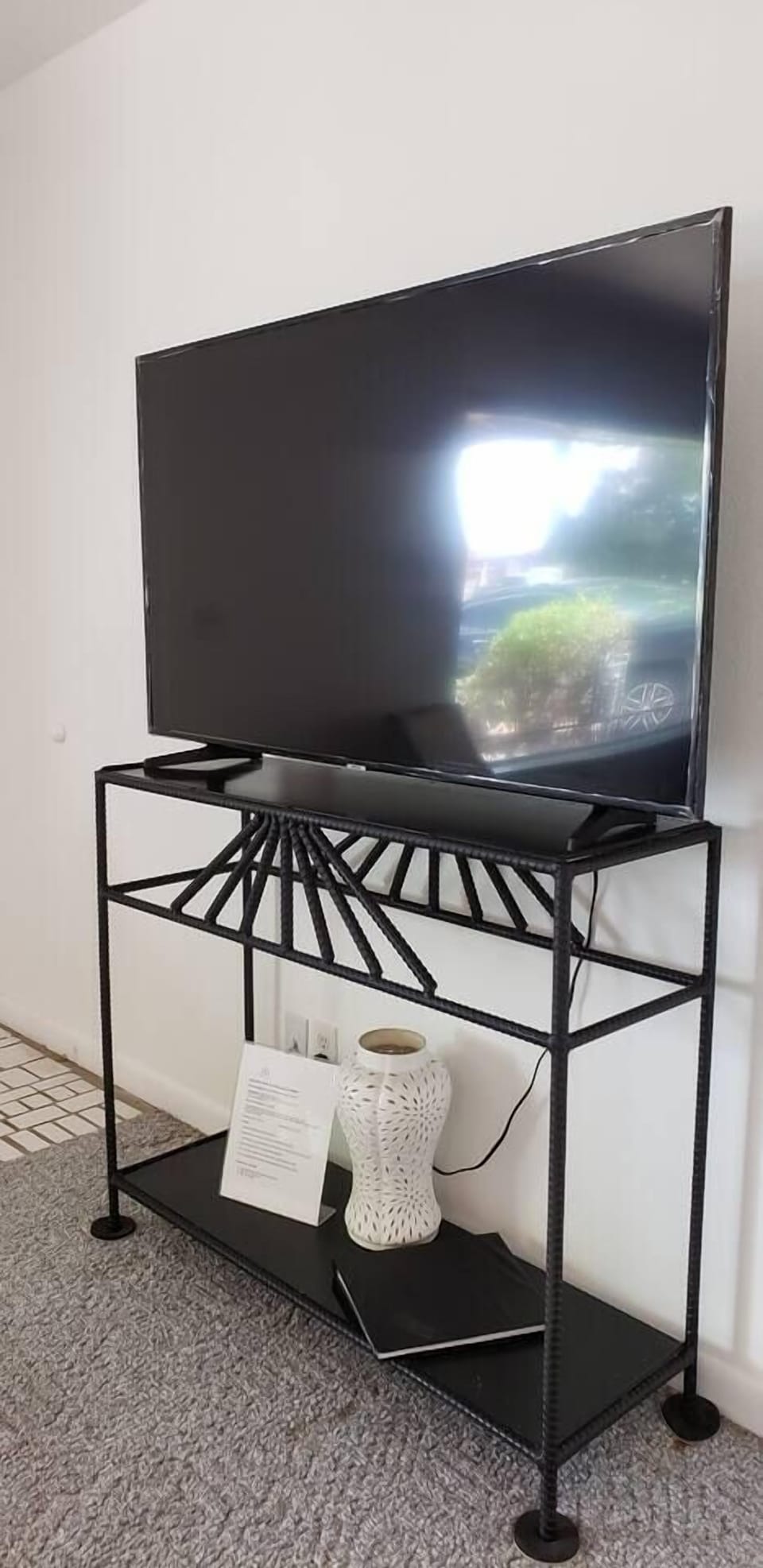 65' Smart TV in living room