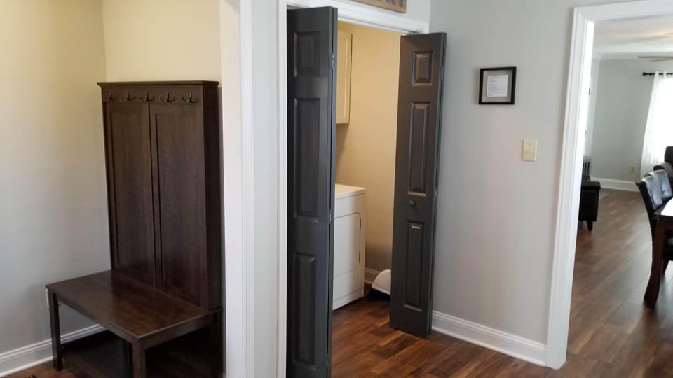 Full size washer/dryer with detergent