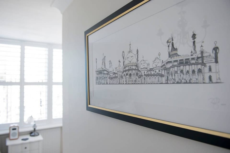 Unique Brighton Artwork throughout the apartment by local artist.