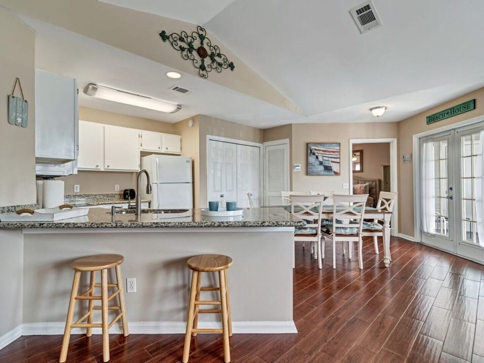 Large open kitchen