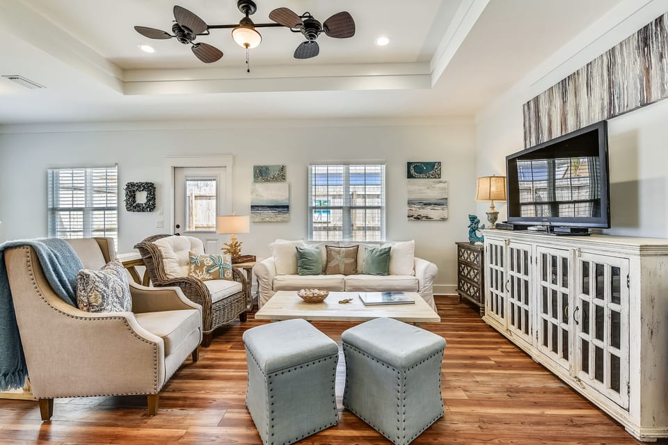 Living Room with Sleeper Sofa