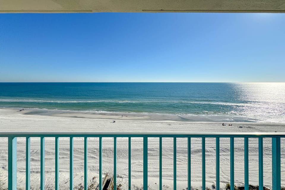 Private balcony view