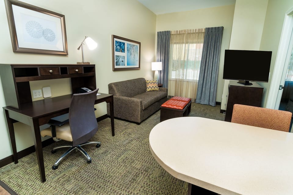 Enjoy the warm and cozy decor.