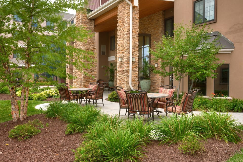 Relax outside.