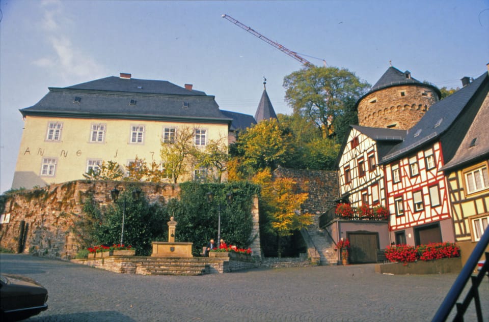 Herrstein - market place.  Just a few minutes from the house