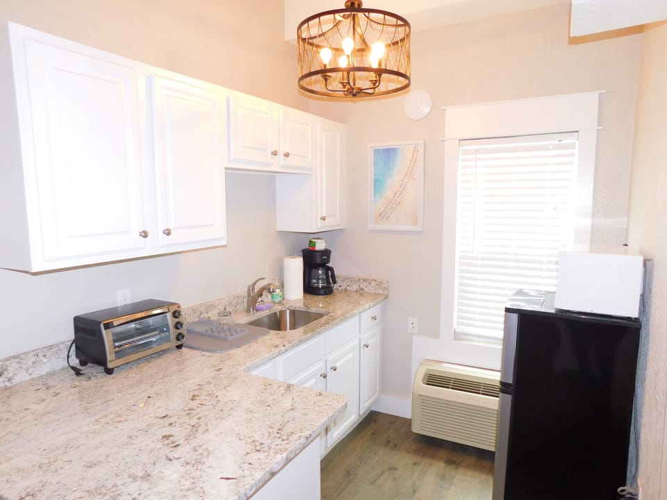 Kitchenette  Area that opens up to the Bedroom