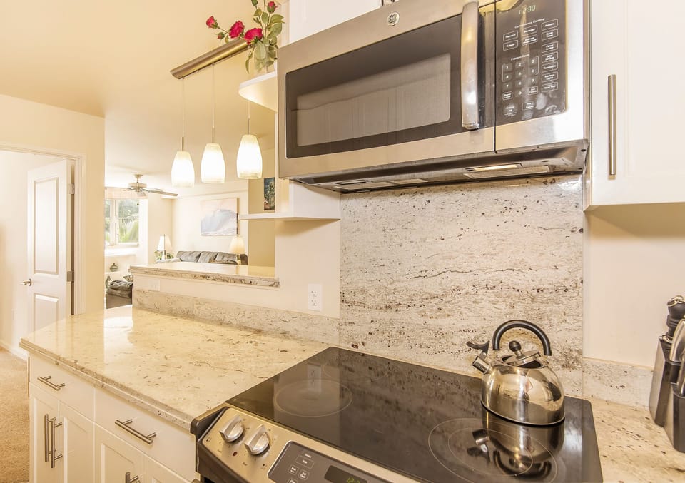 Kitchen with a Dishwasher