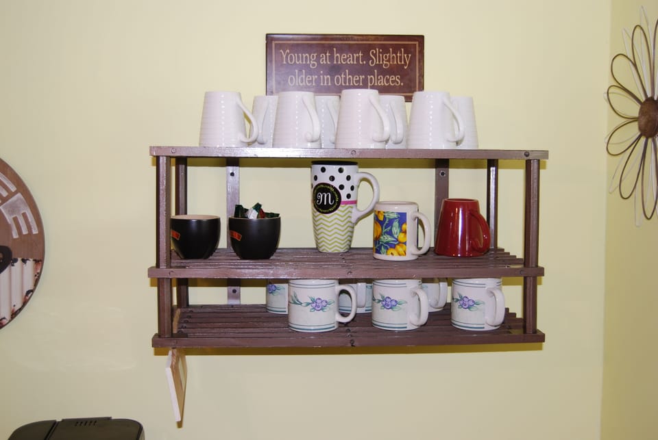 Plenty of coffee mugs for everyone