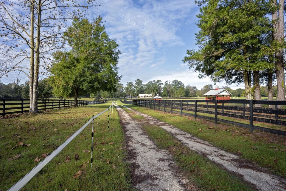 entrance to farm