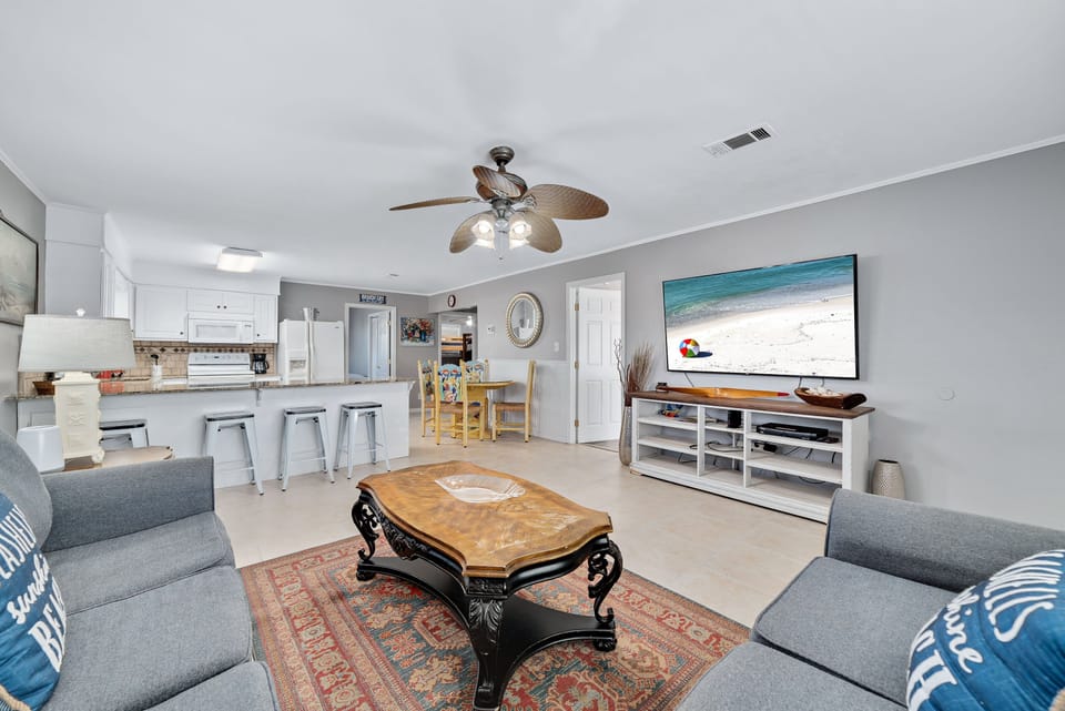 Open floor plan living space!
