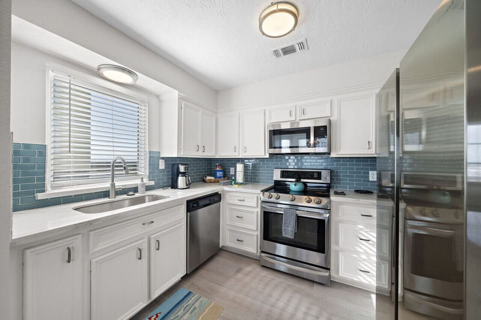 Another angle of the kitchen