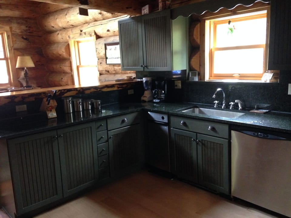Kitchen: Dishwasher is currently out of order.