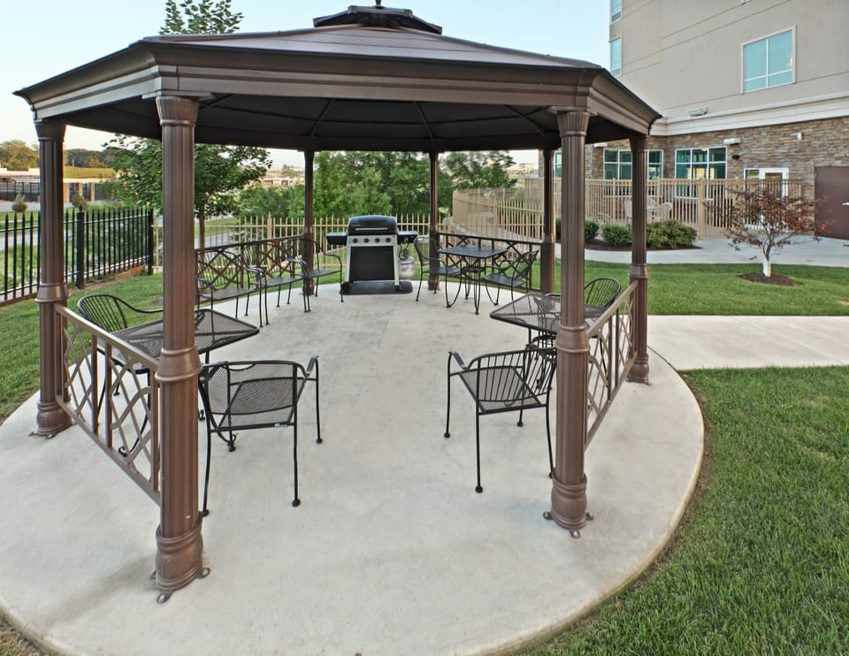 Fire up the grill and unwind in our charming outdoor gazebo — perfect for a laid-back evening.