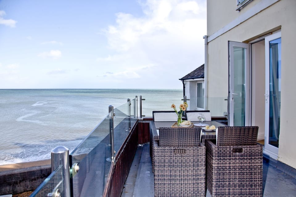 Balcony, Outdoor Dining, Sea View-6 At The Beach