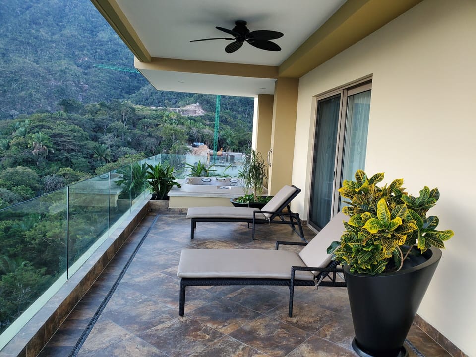Balcony off of master bedroom