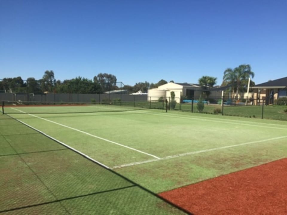 Your own tennis court or cricket pitch!