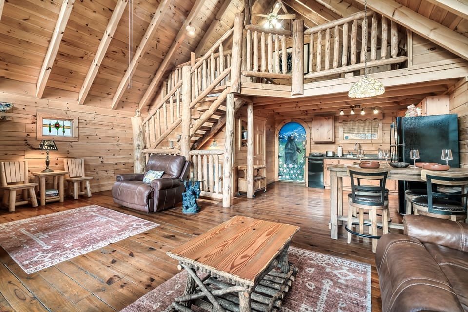 Open Loft and Wood Craftsmanship