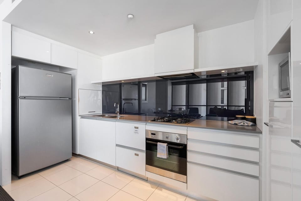 Fully equipped modern kitchen
