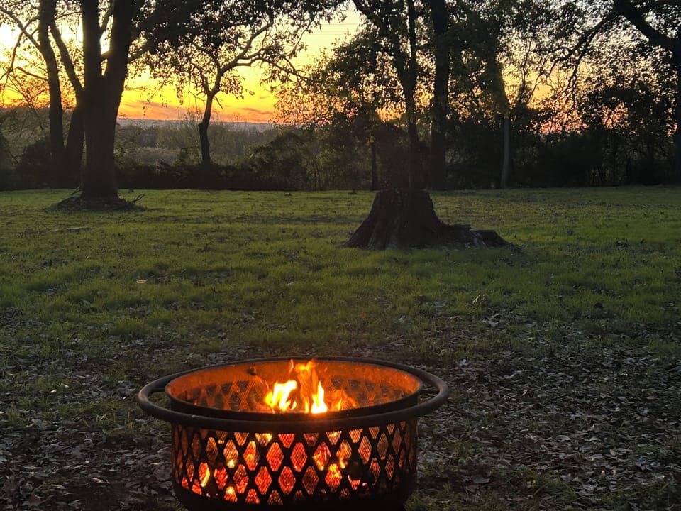 Come enjoy a private fire pit!