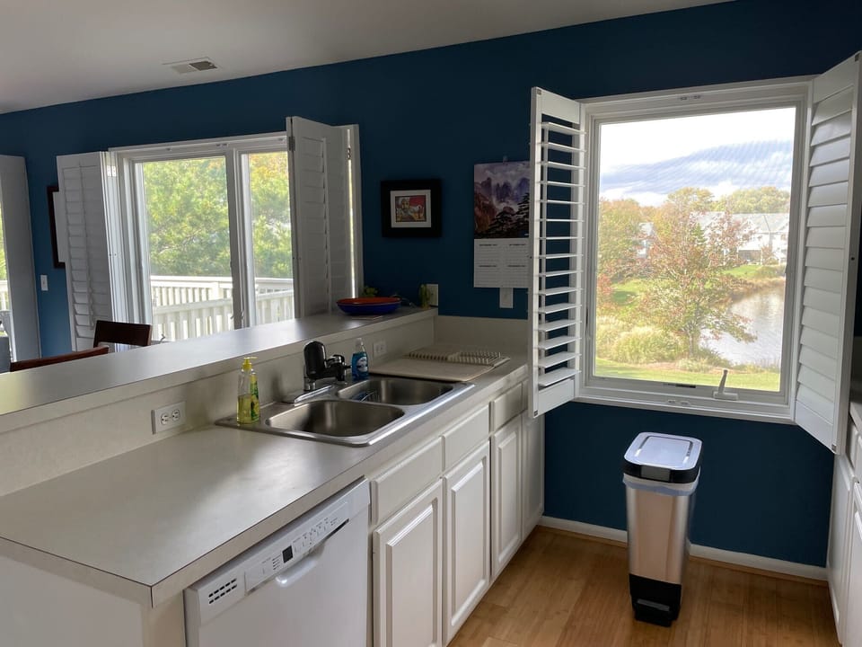 Kitchen with Beautiful Views